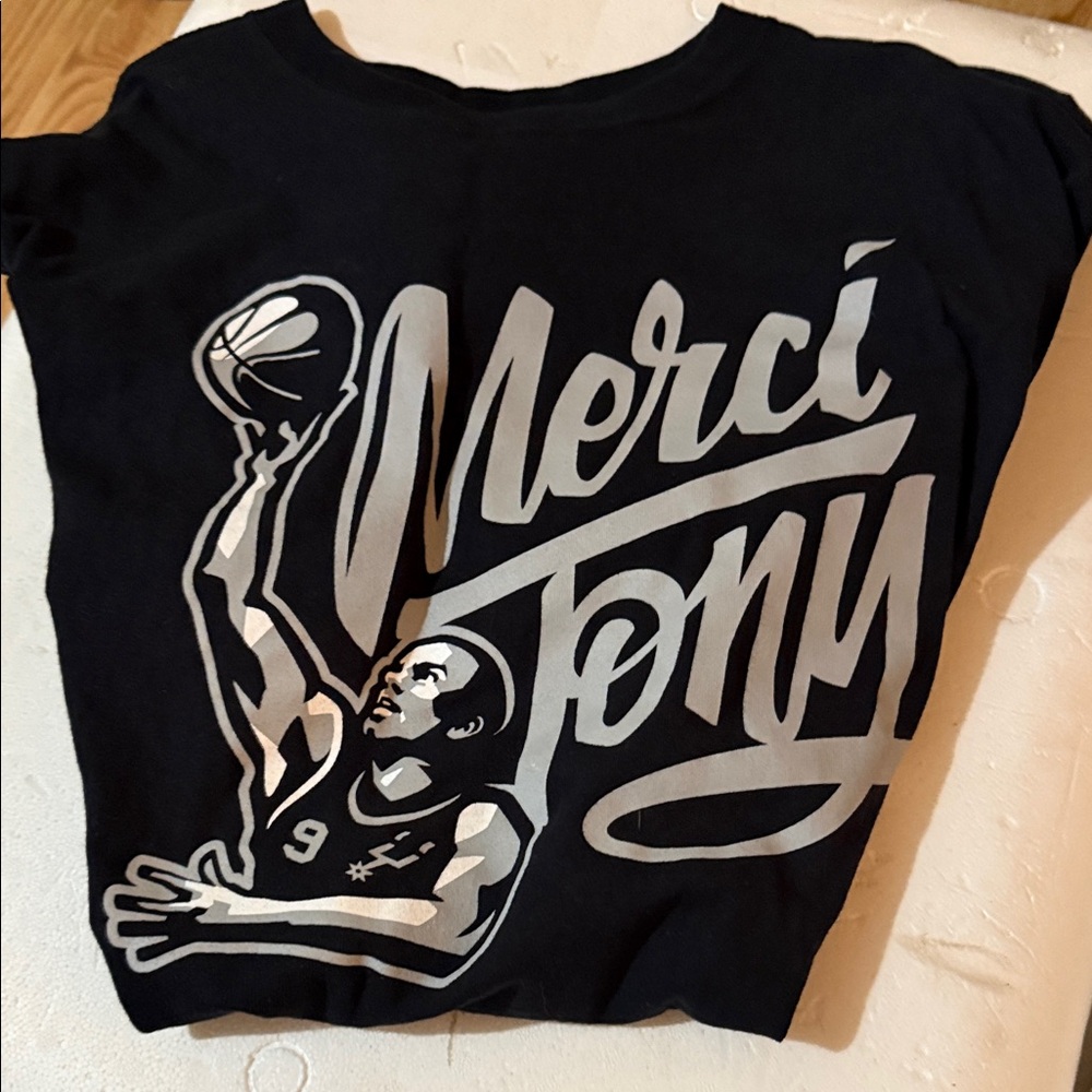 Black Merci Tony Graphic T-Shirt